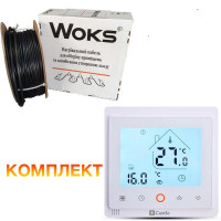 Основное отопление греющий кабель (маркировка) Woks 20T 1815 W 94 м