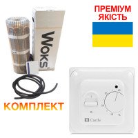 Теплый пол Woksmat 160 нагревательные маты под плитку 160W 2.0x0.5м