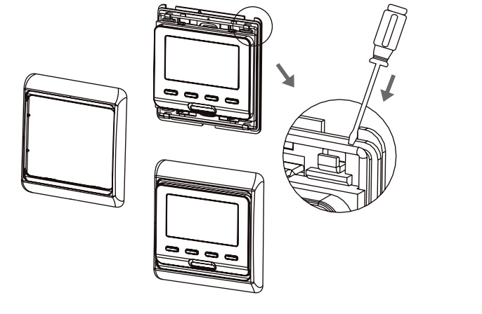 Монтаж терморегулятора шаг 4