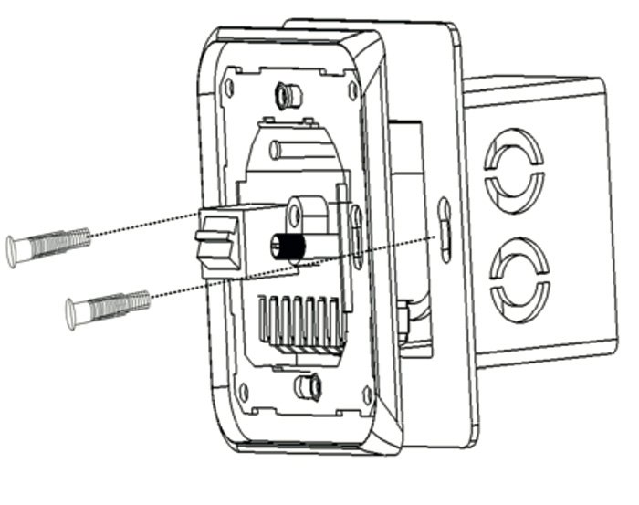 установка механического терморегулятора RTC 70.26