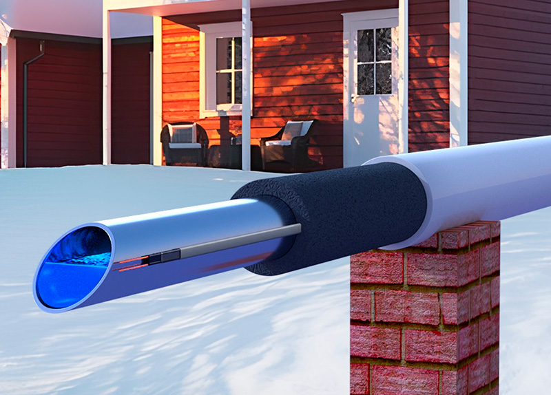 обогрев труб кабель SRL