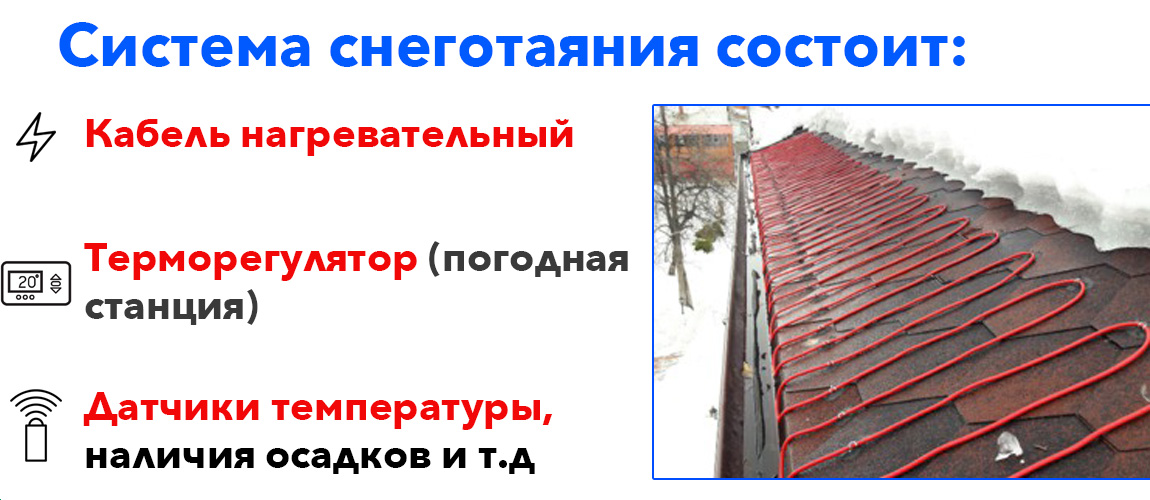 система снеготаяния devi, цена антиоблединения