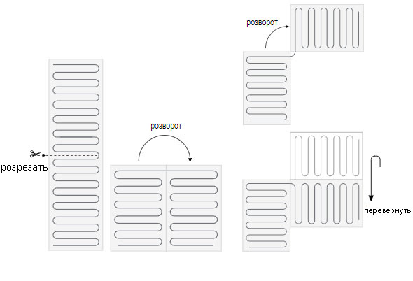 Монтаж теплых матов Zubr DC